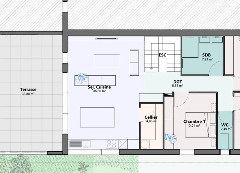 Appartement à vendre, 97m², Saint-Paul-lès-Dax