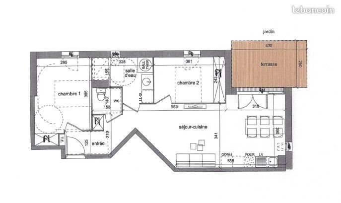 Appartement à vendre, 63m², Biscarrosse