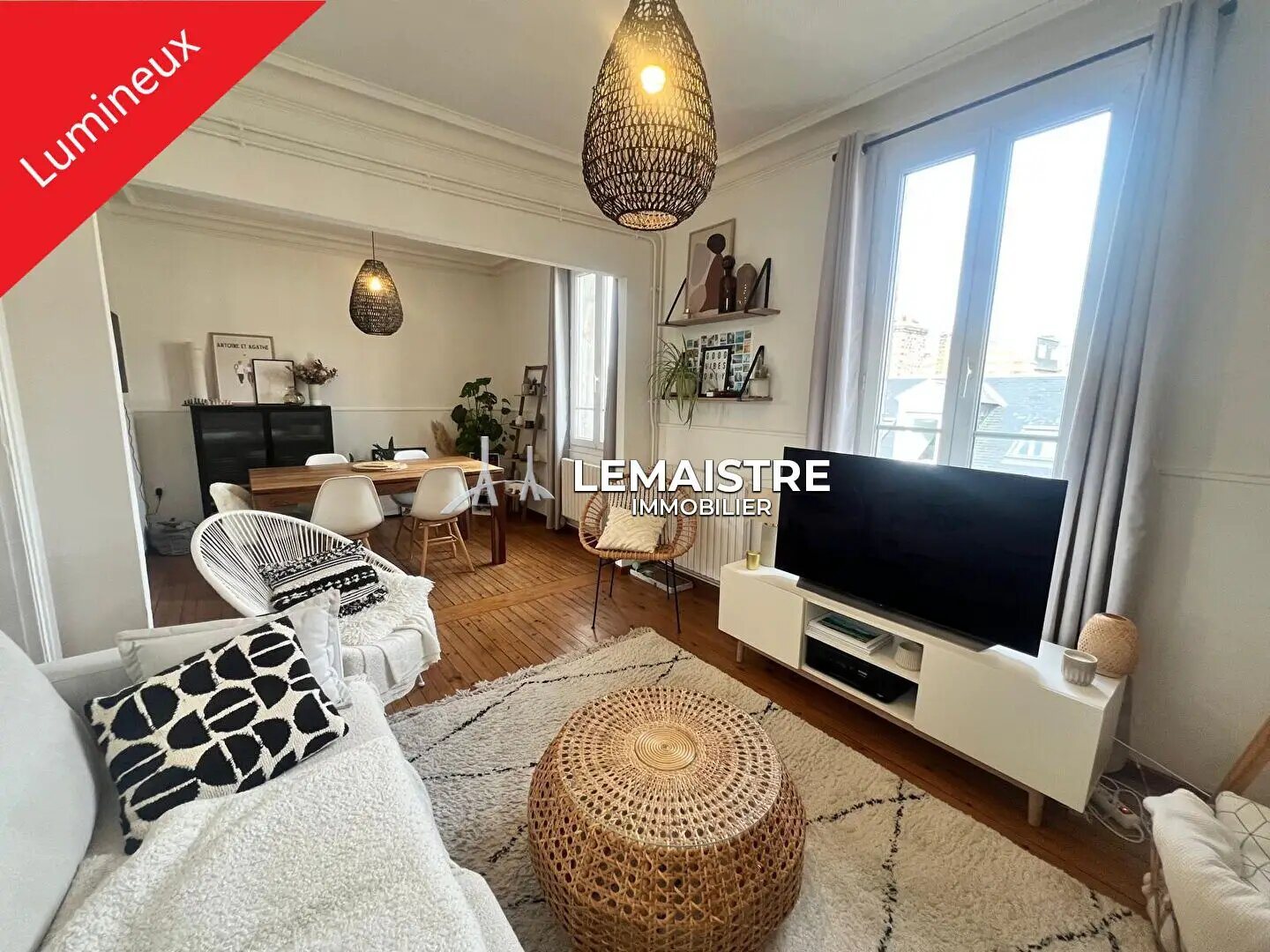 Appartement à vendre, 56m², Le Havre