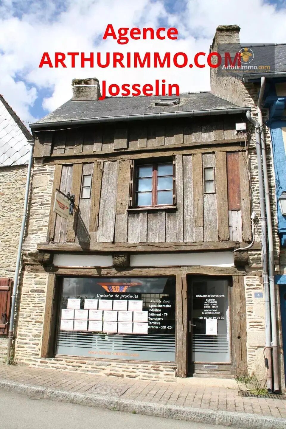 Maison à vendre, 80m², Josselin