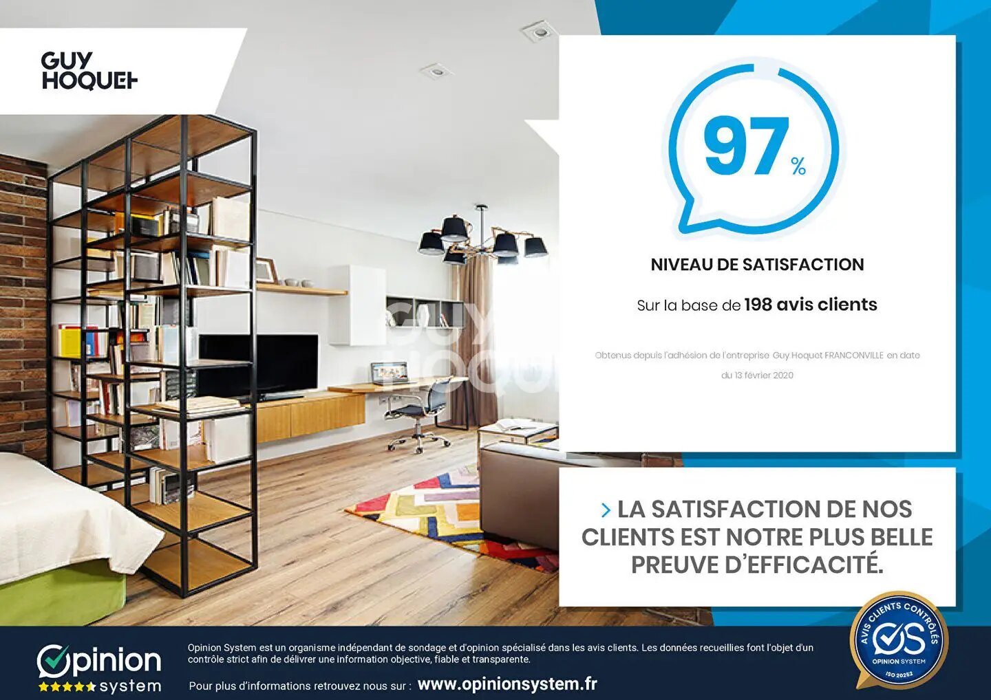 Appartement à louer, 53m², Sannois