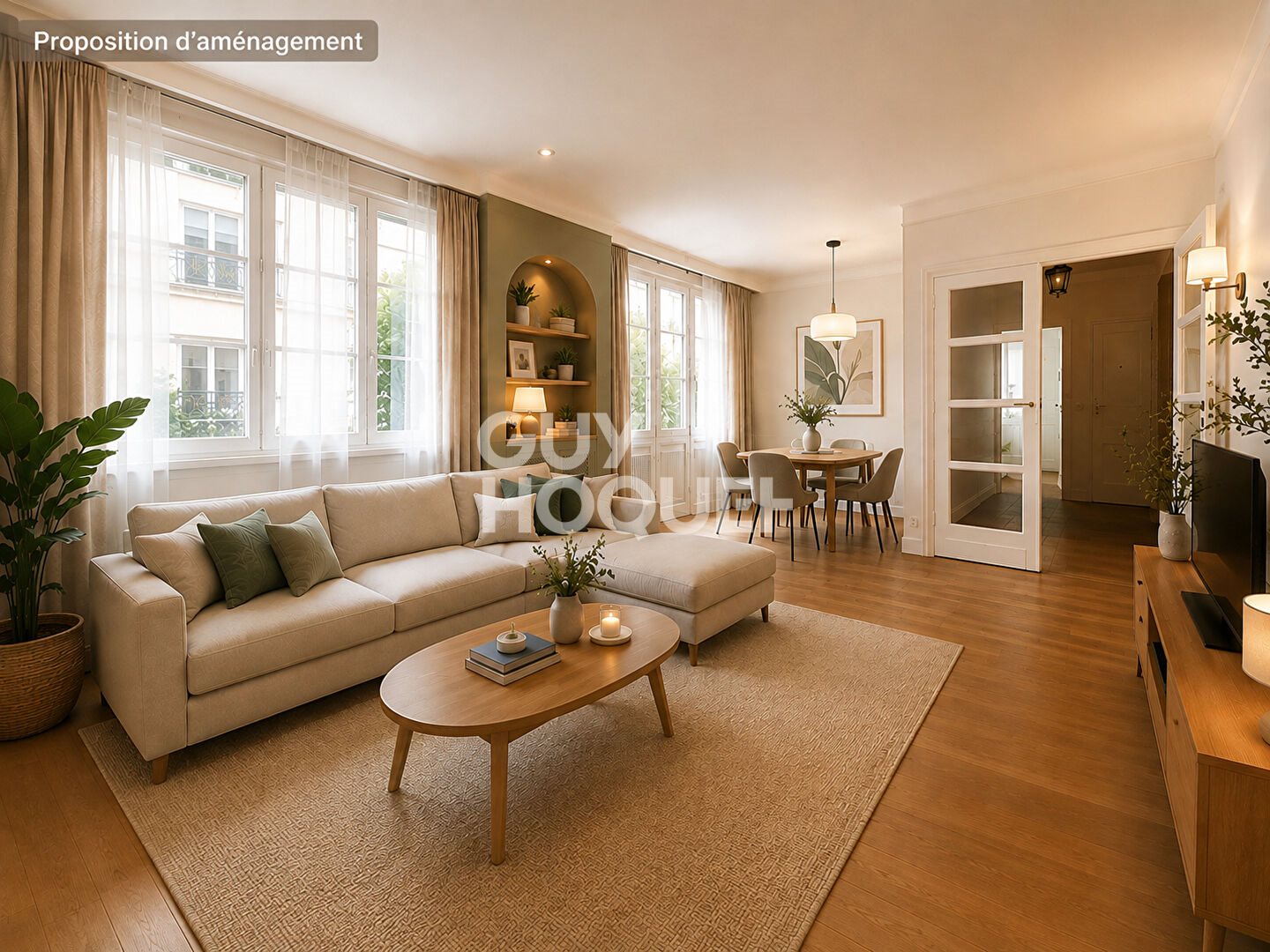 Appartement à vendre, 55m², Issy-les-Moulineaux