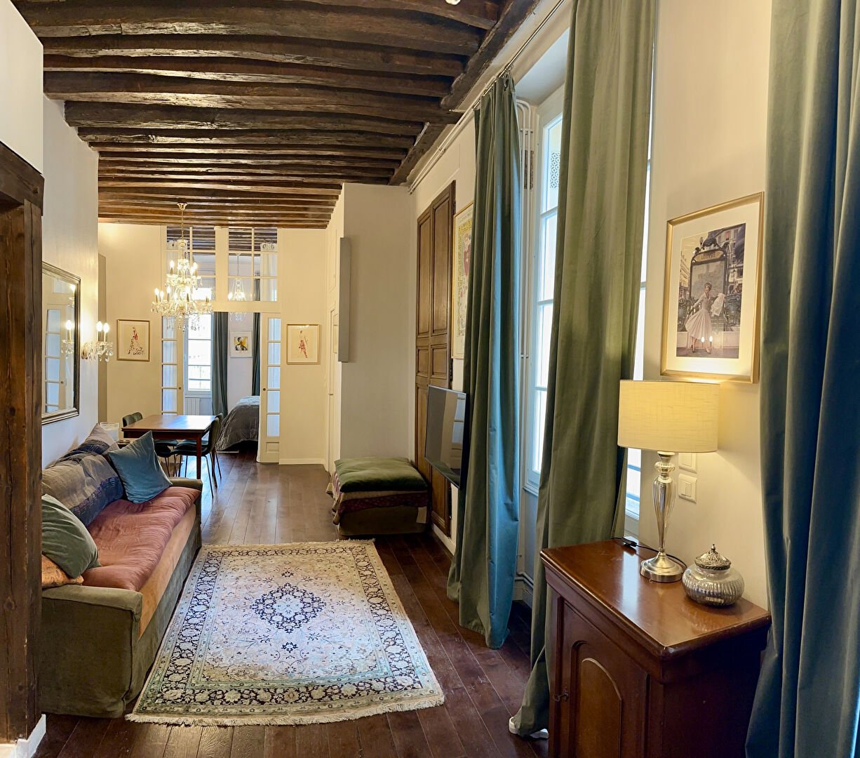 Maison à louer, 48m², Paris 4ème