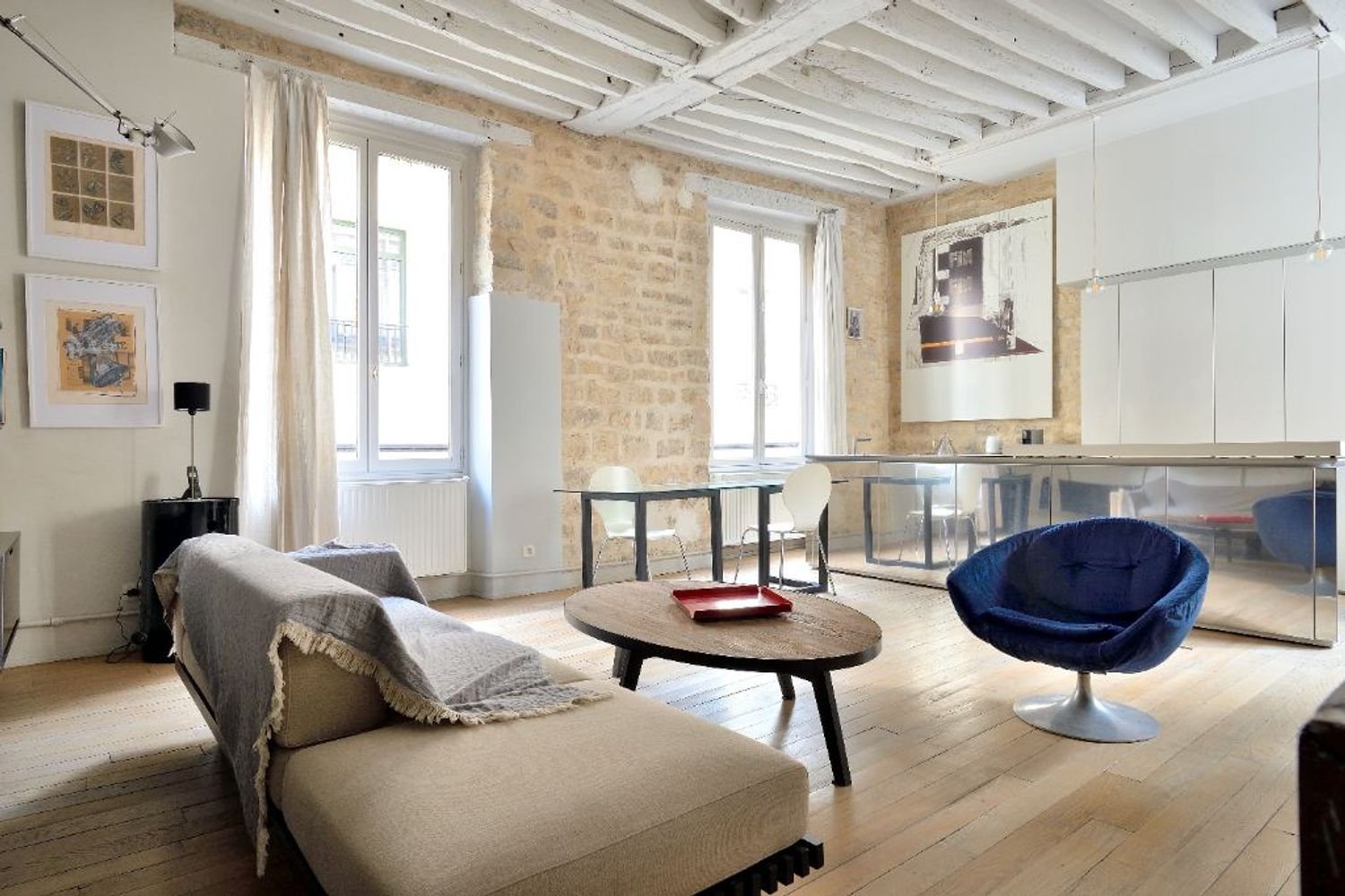 Maison à louer, 56m², Paris 3ème