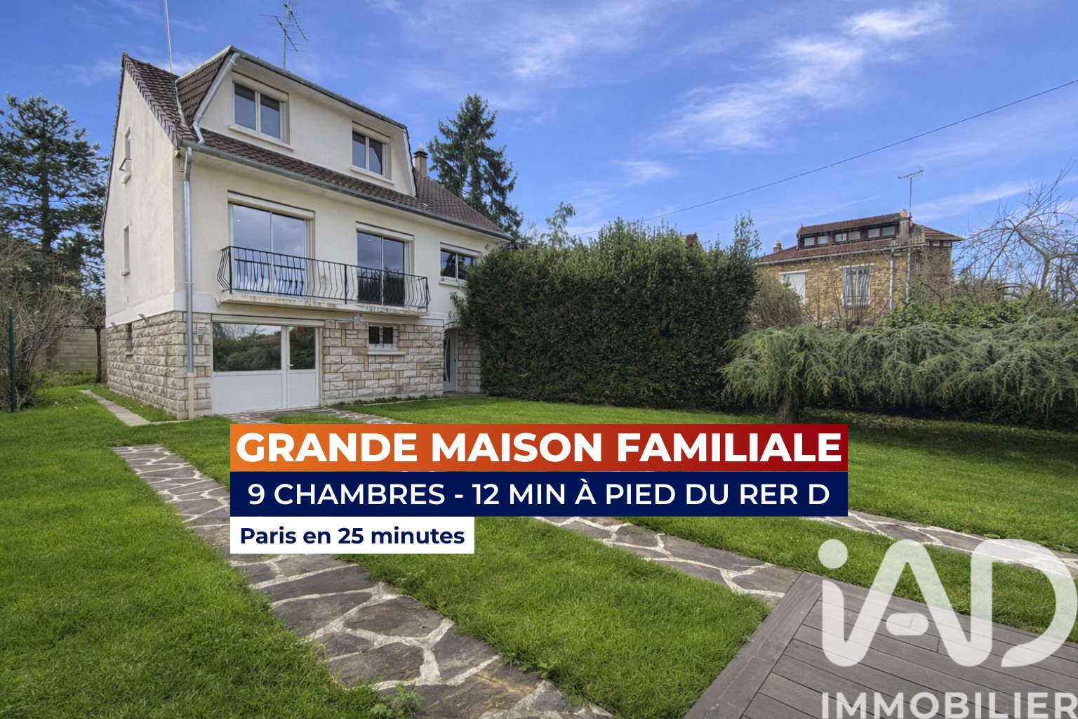 Maison à vendre, 180m², Montgeron