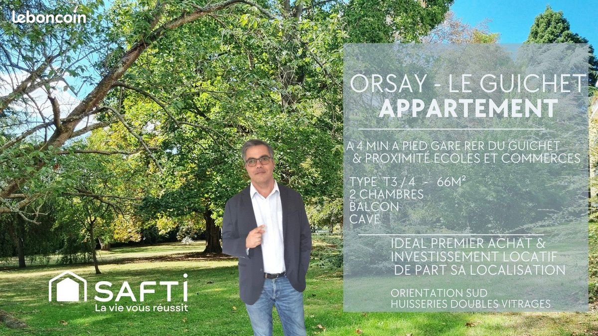 Appartement à vendre, 66m², Orsay