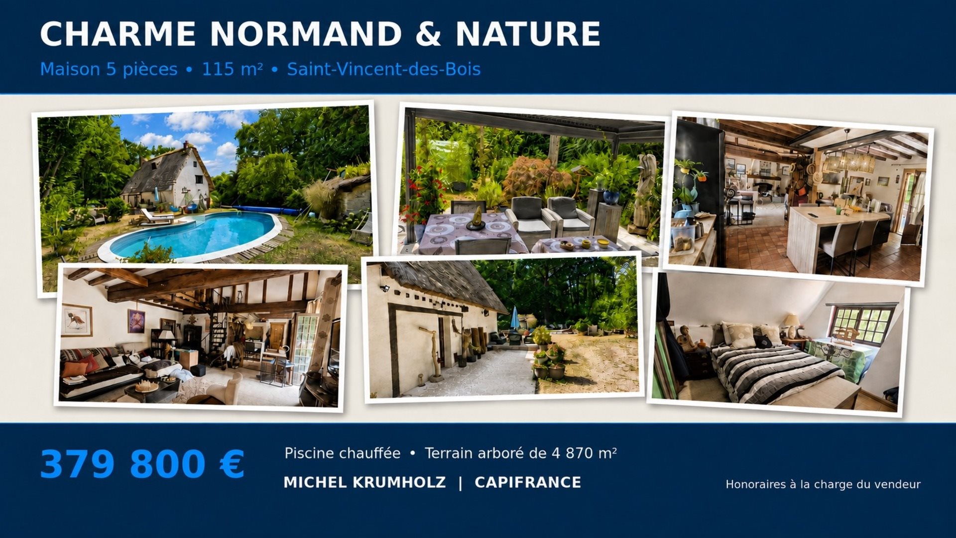 Maison à vendre, 115m², Saint-Vincent-des-Bois