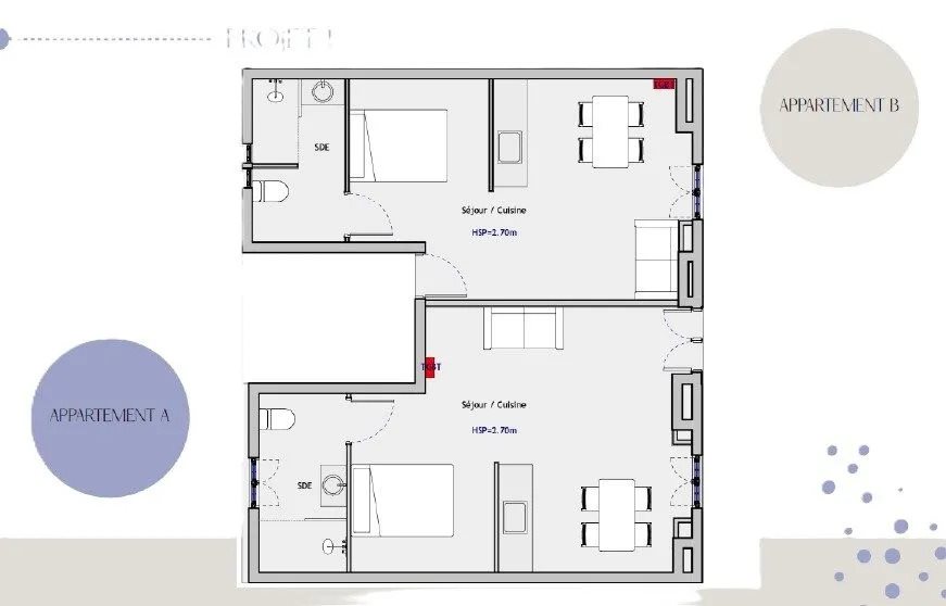 Appartement à vendre, 67m², Dax