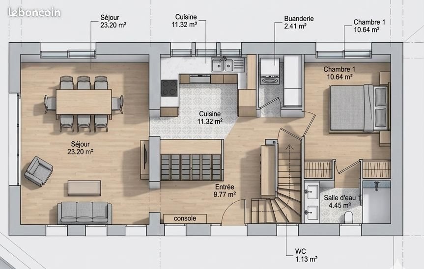Maison à vendre, 108m², Arzon
