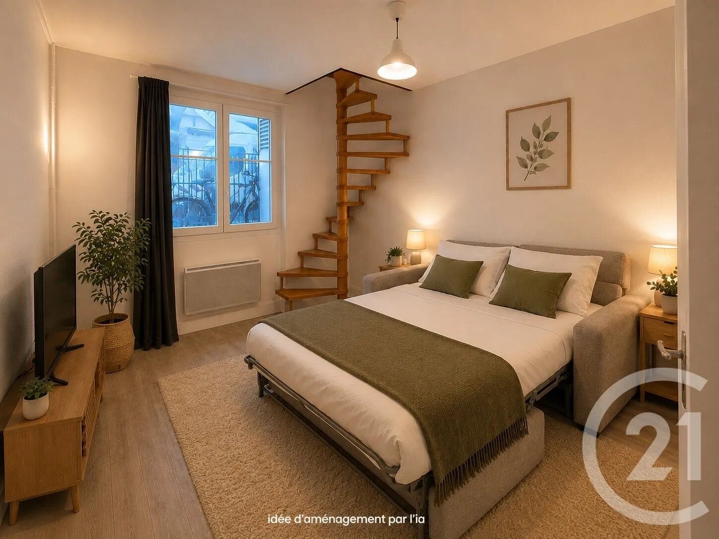 Appartement à louer, 23m², Vichy