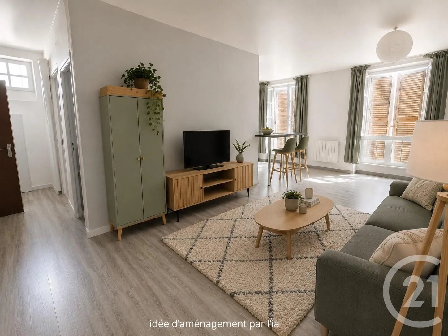 Appartement à louer, 52m², Riom