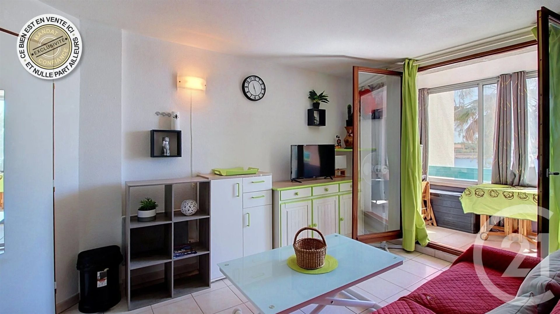Appartement à vendre, 22m², Le Barcarès