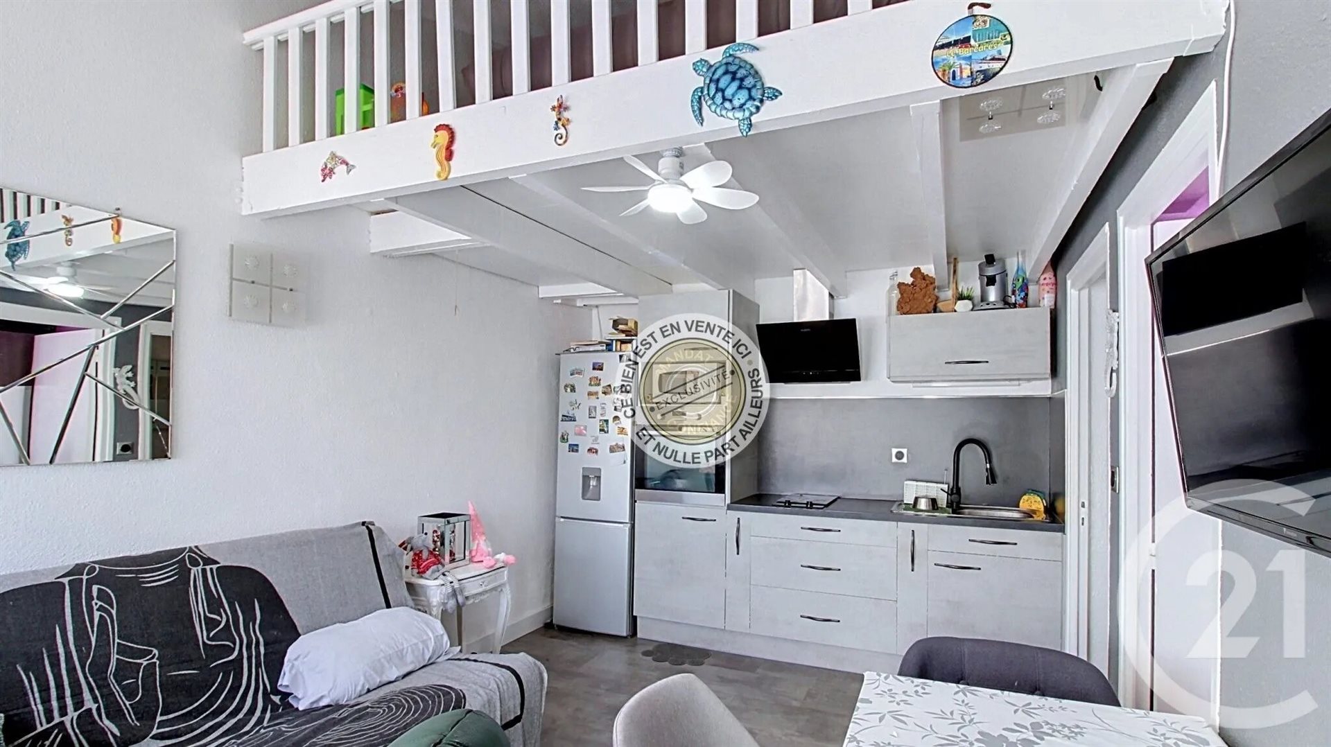 Appartement à vendre, 28m², Le Barcarès