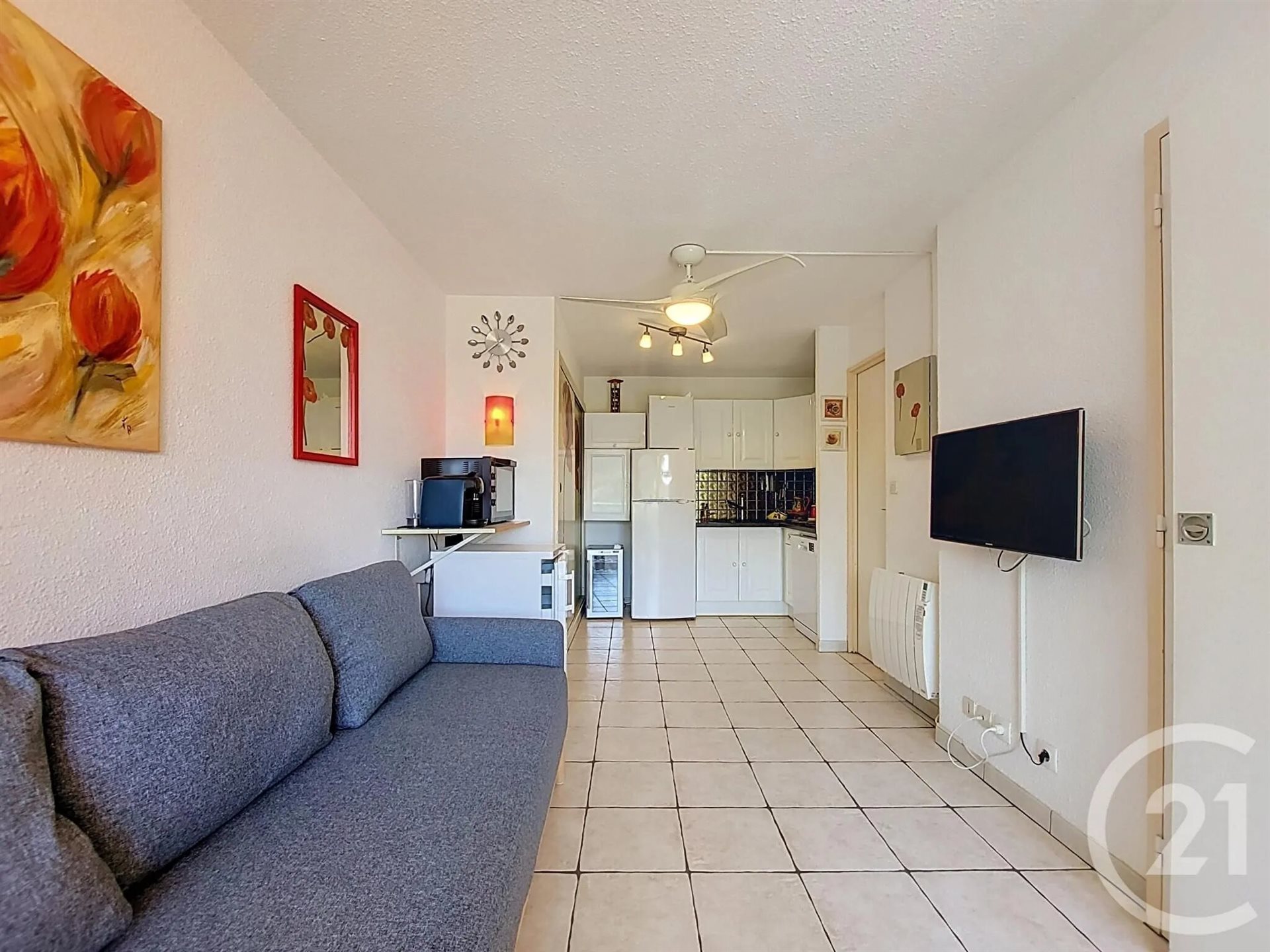 Appartement à vendre, 30m², Le Barcarès