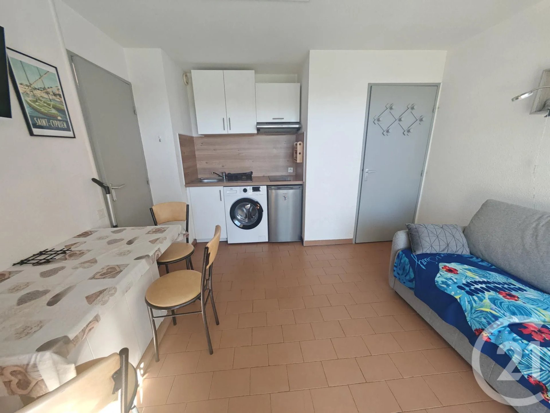 Appartement à louer, 21m², Saint-Cyprien