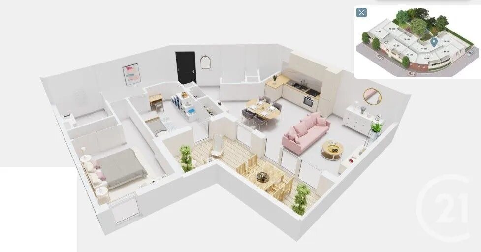 Appartement à vendre, 84m², Carbonne