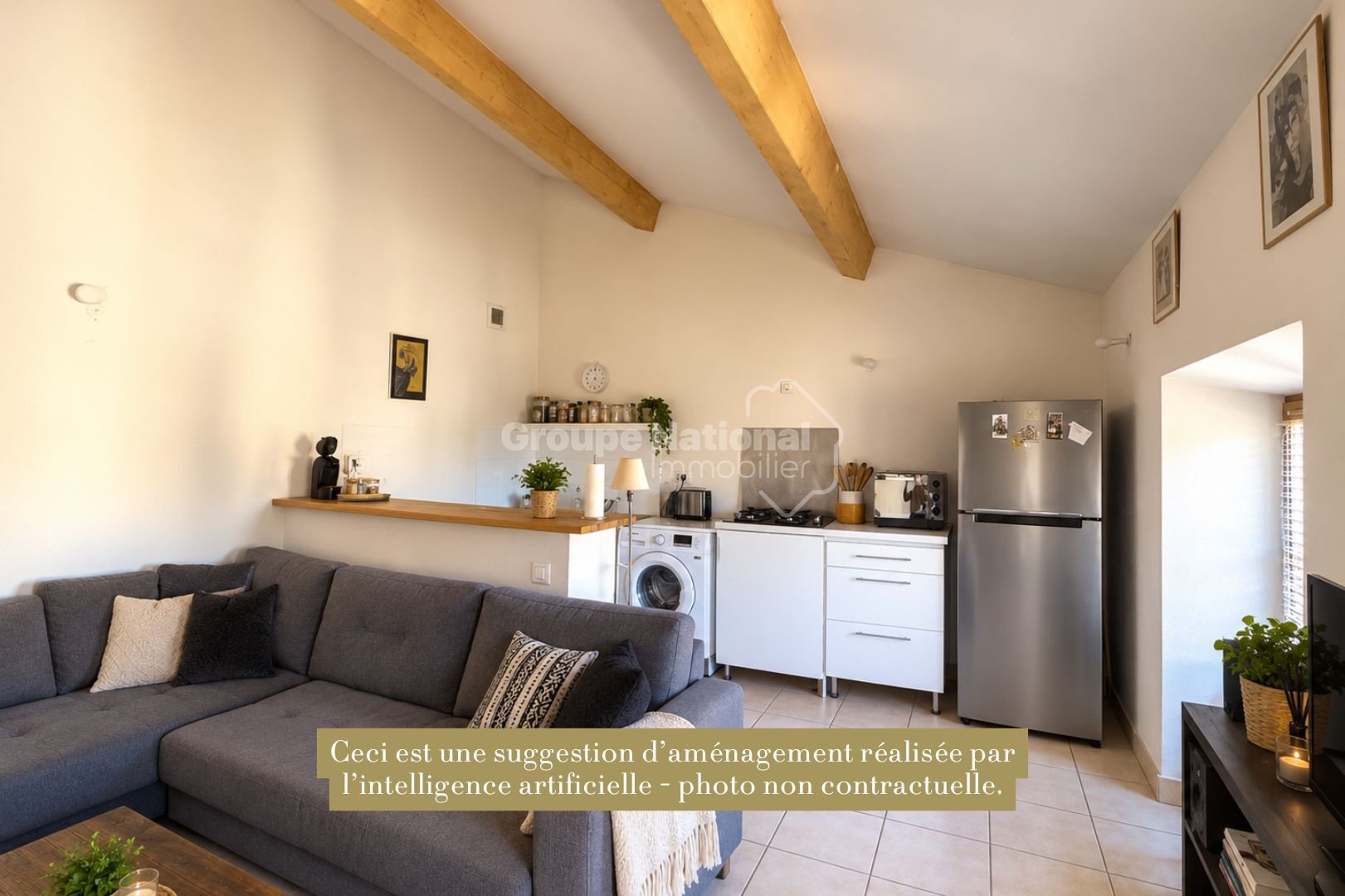 Appartement à louer, 45m², Monteux