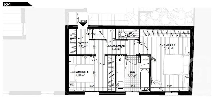 Appartement à vendre, 71m², Montrouge