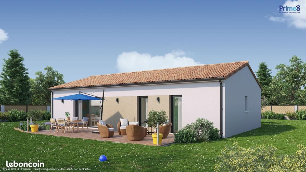 Maison à vendre, 100m², Saint-Ciers-d'Abzac