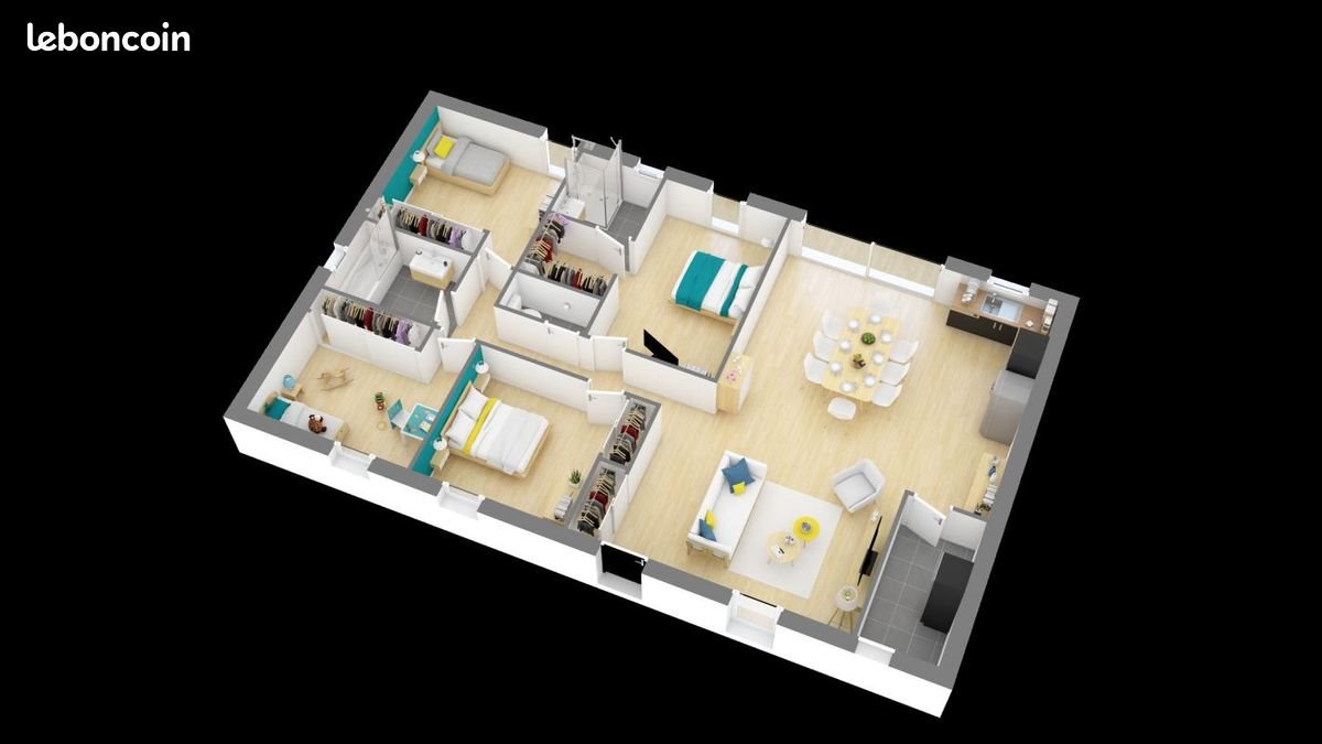 Maison à vendre, 110m², Auros