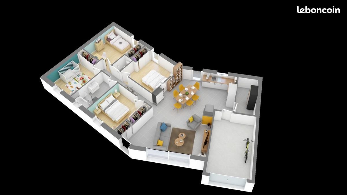Maison à vendre, 98m², Chinon