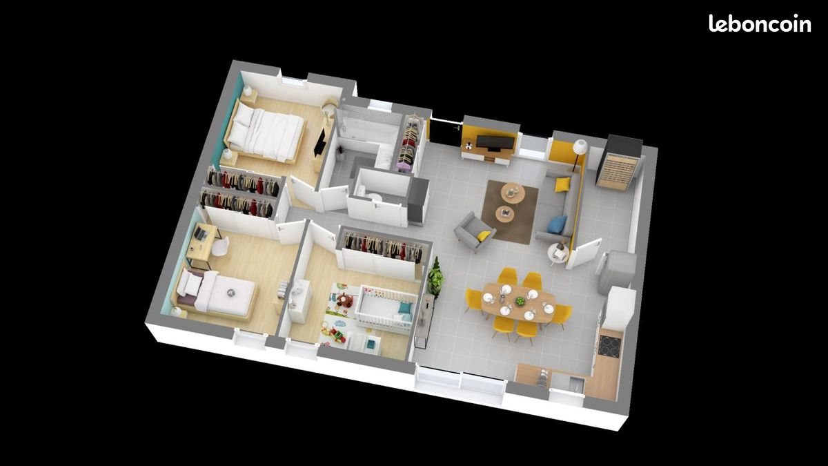 Maison à vendre, 77m², Plumelec
