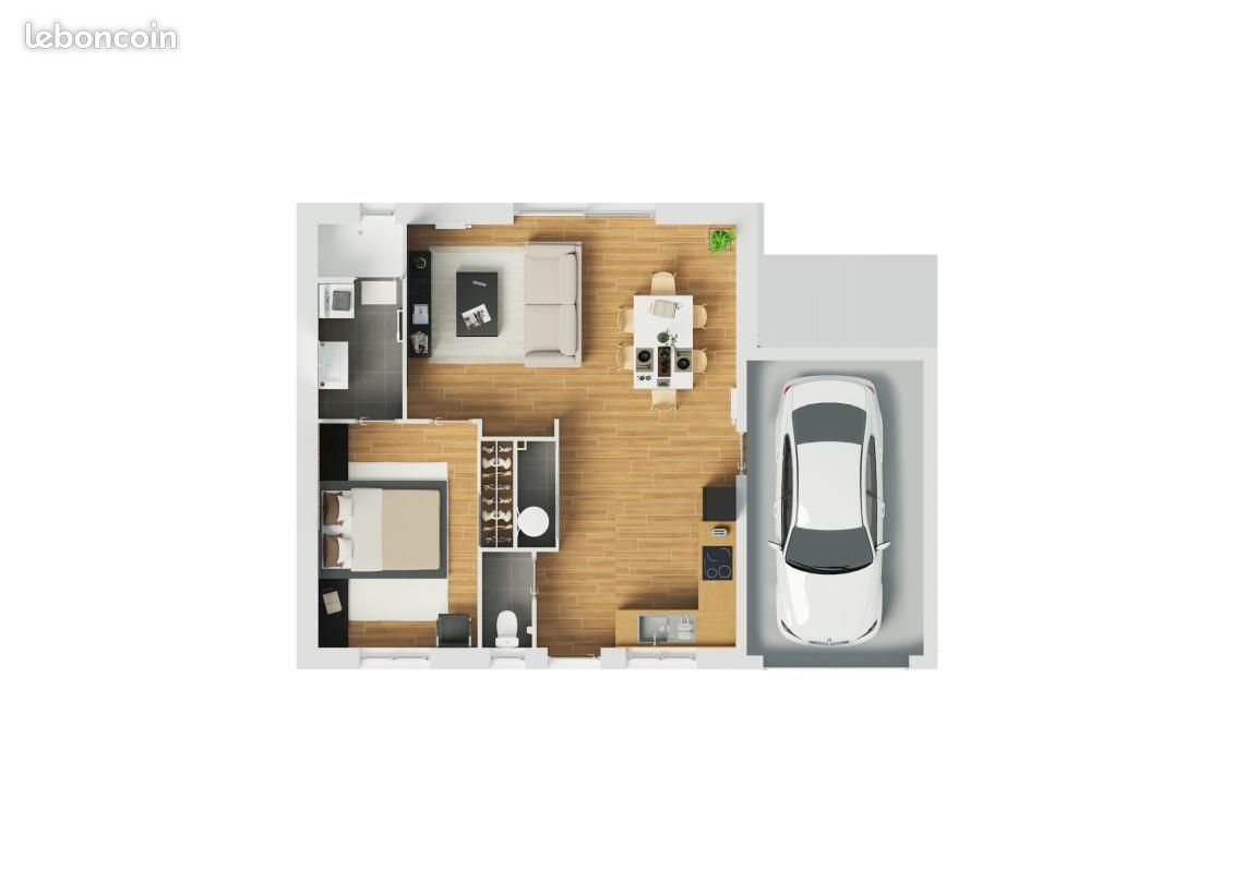 Maison à vendre, 64m², Le Plessis-Macé
