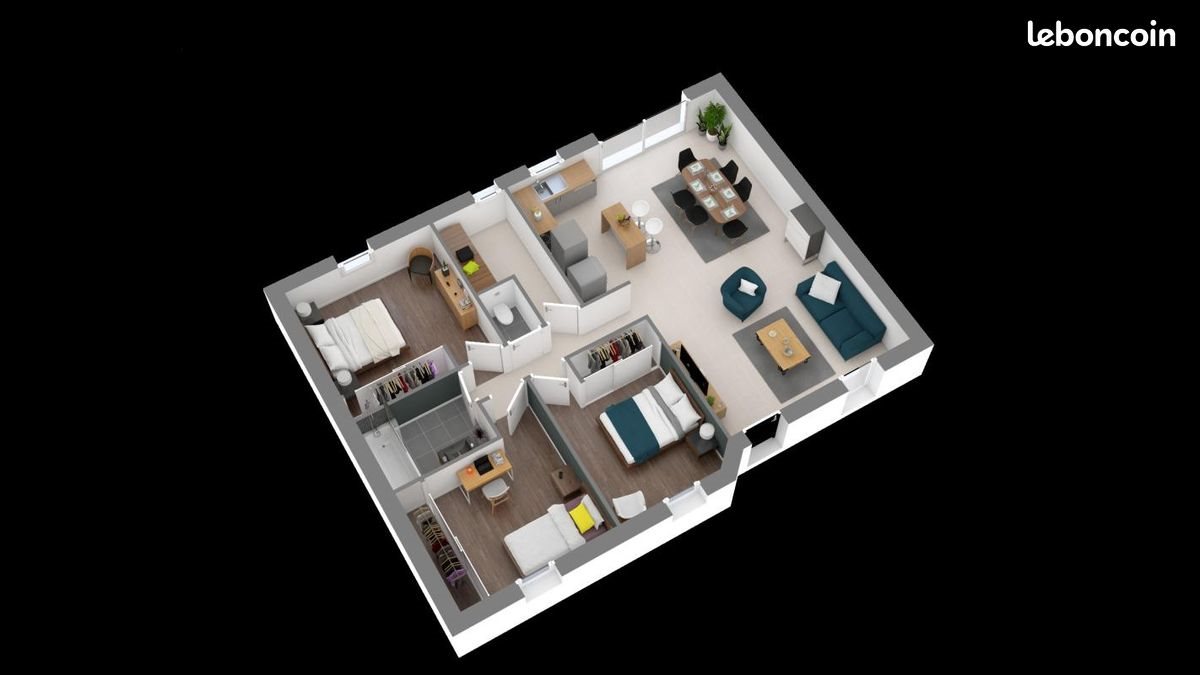 Maison à vendre, 82m², Saint-Guyomard