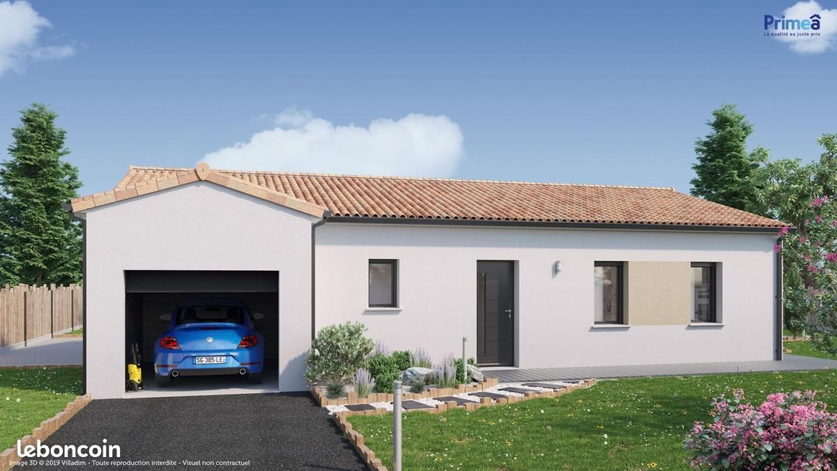 Maison à vendre, 86m², Migné-Auxances