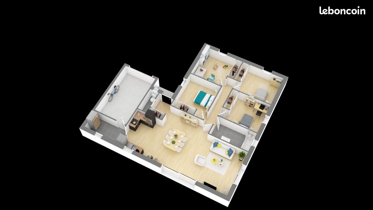 Maison à vendre, 103m², Merlevenez
