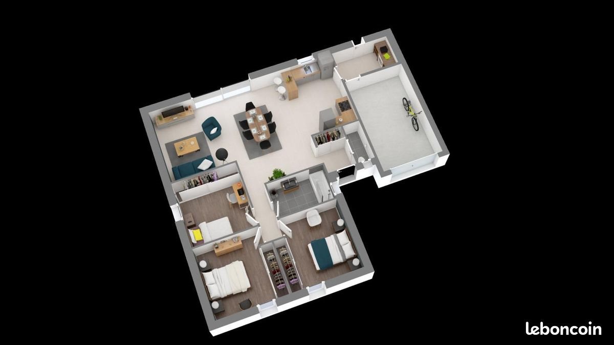 Maison à vendre, 90m², Migné-Auxances