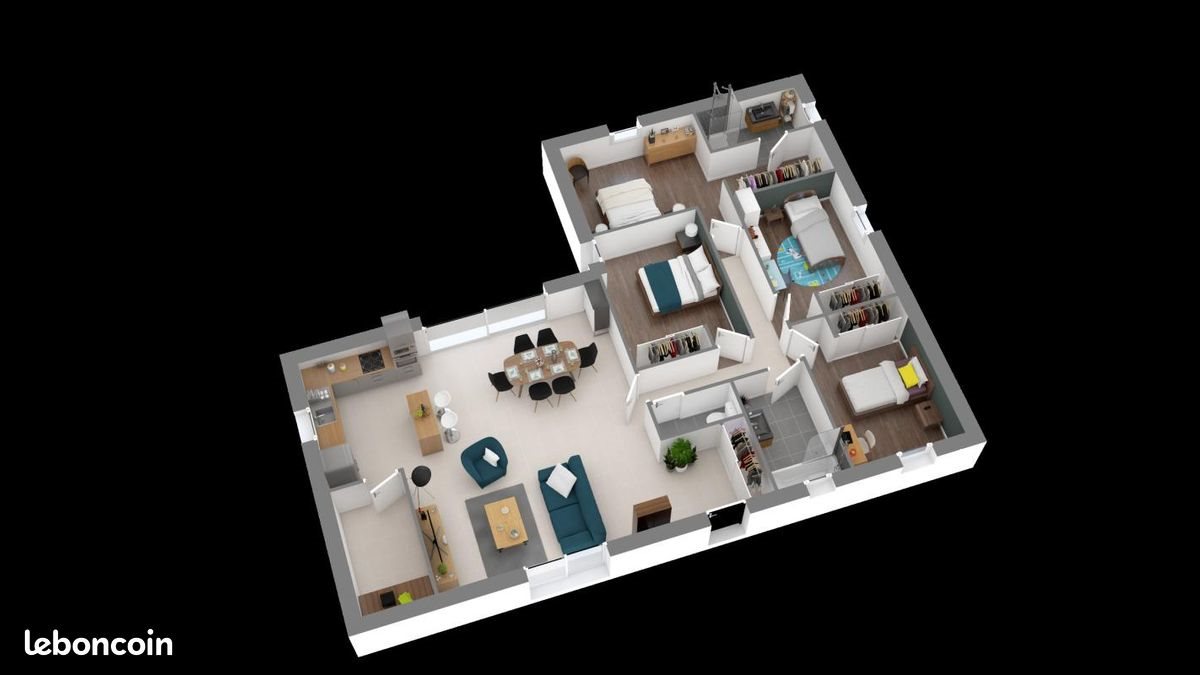 Maison à vendre, 109m², Preignac