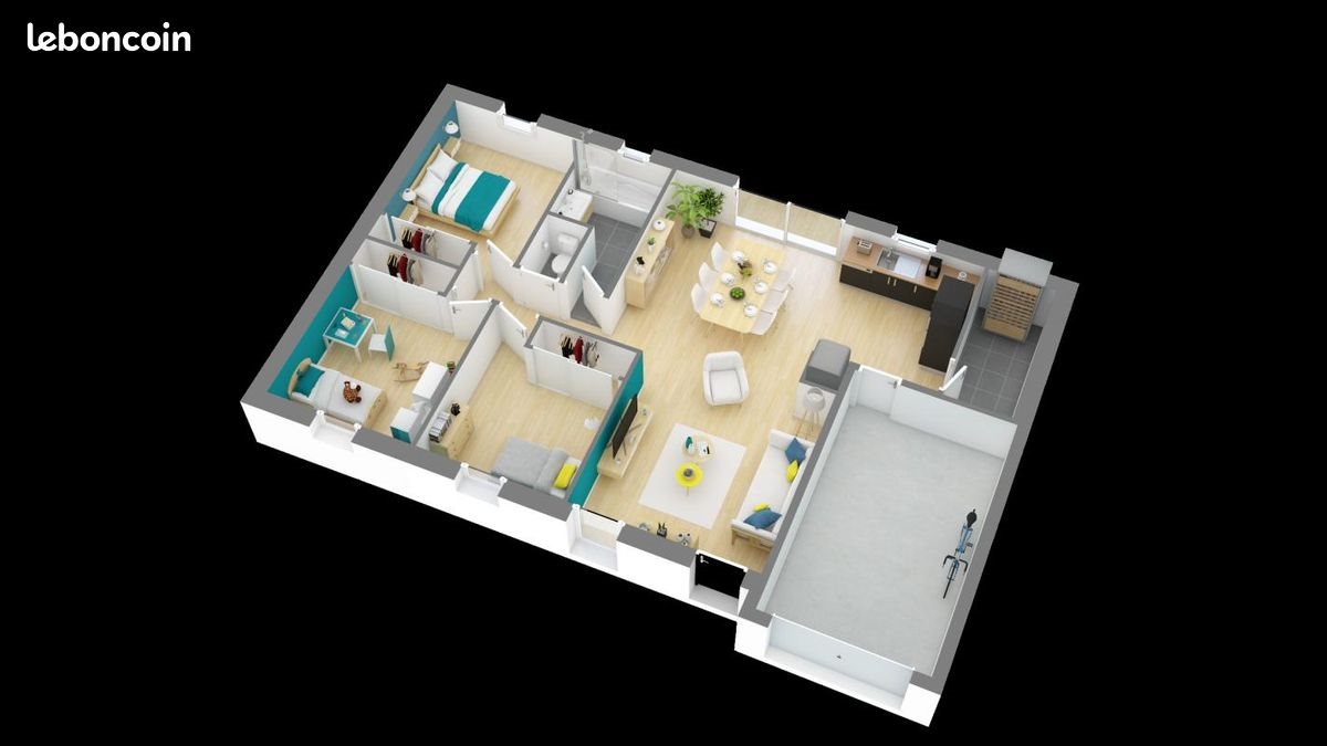 Maison à vendre, 75m², Prignac-et-Marcamps