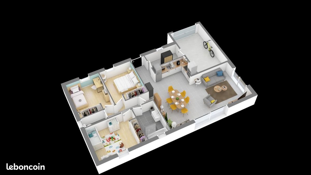 Maison à vendre, 86m², Belin-Béliet
