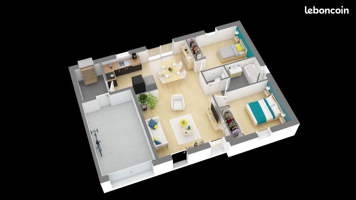 Maison à vendre, 63m², Arès
