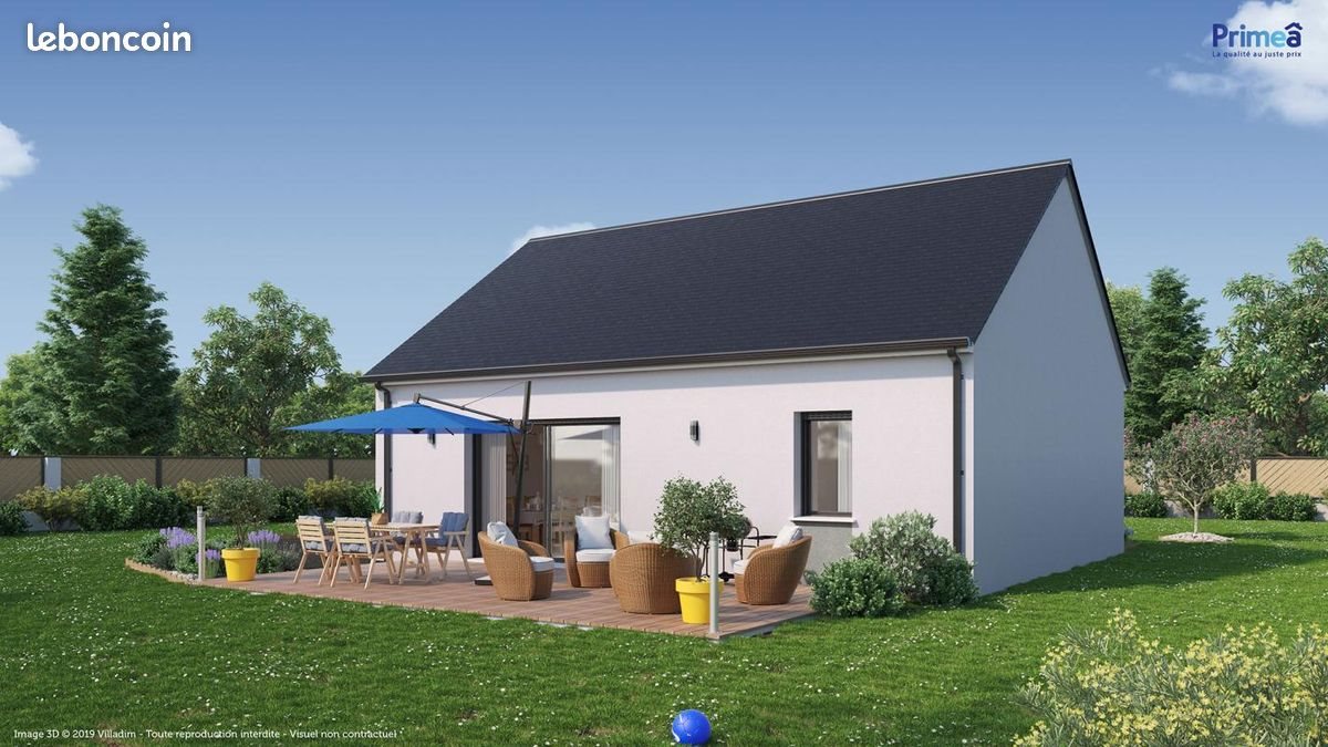 Maison à vendre, 66m², Bridoré