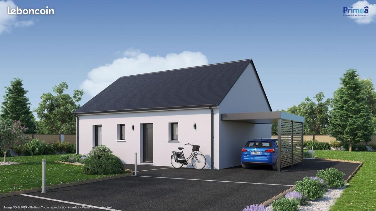 Maison à vendre, 66m², Bridoré