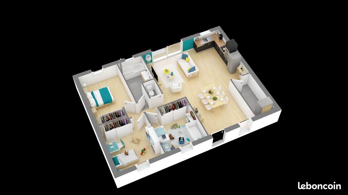 Maison à vendre, 82m², Audenge