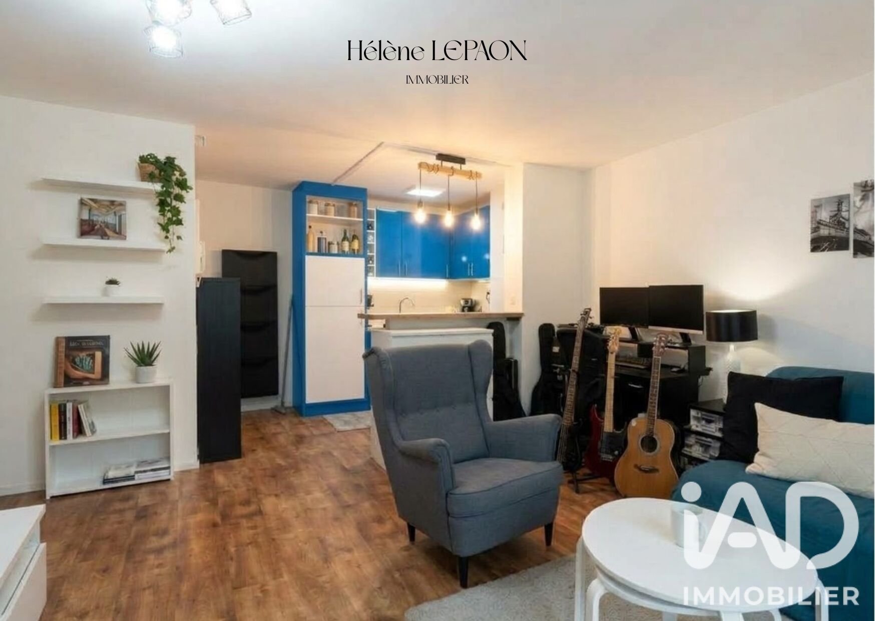 Appartement à vendre, 37m², Villeneuve-la-Garenne
