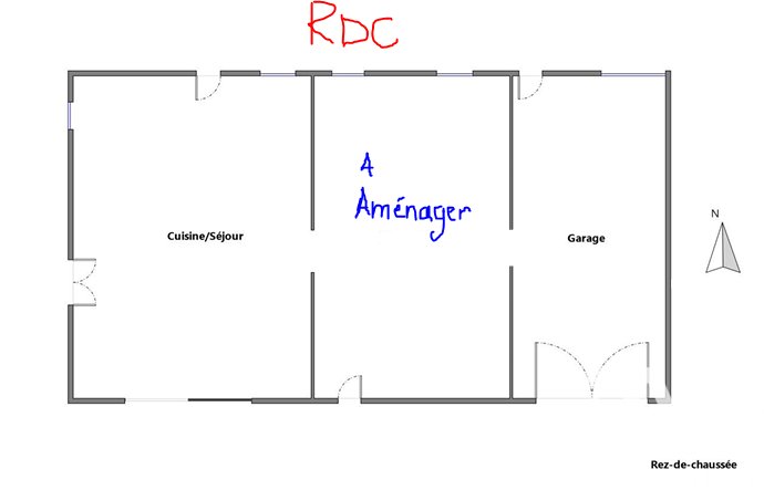 Maison à vendre, 73m², Esbarres