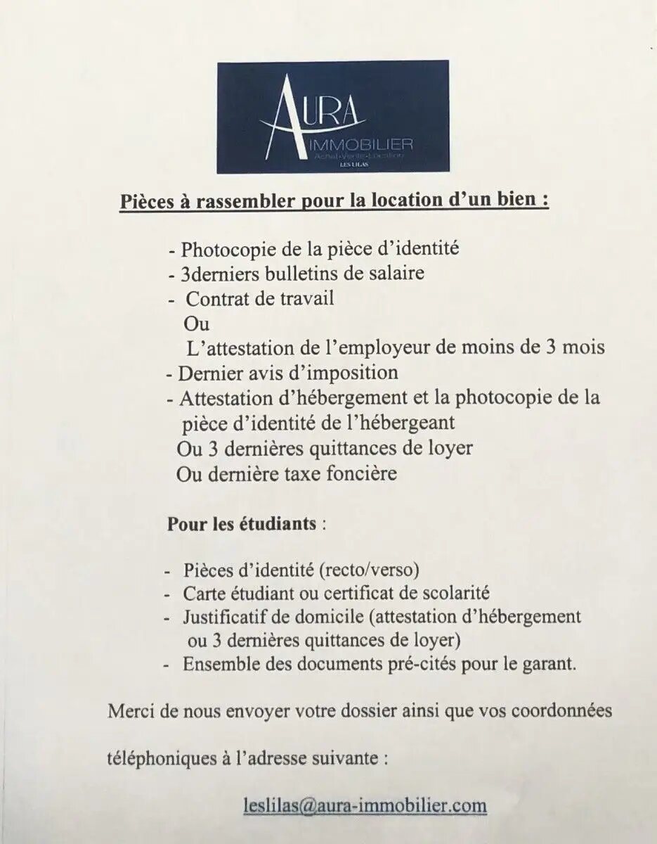 Appartement à louer, 54m², Les Lilas