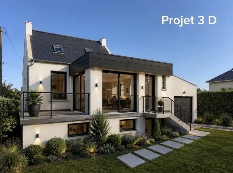 Maison à vendre, 70m², Saint-Pabu