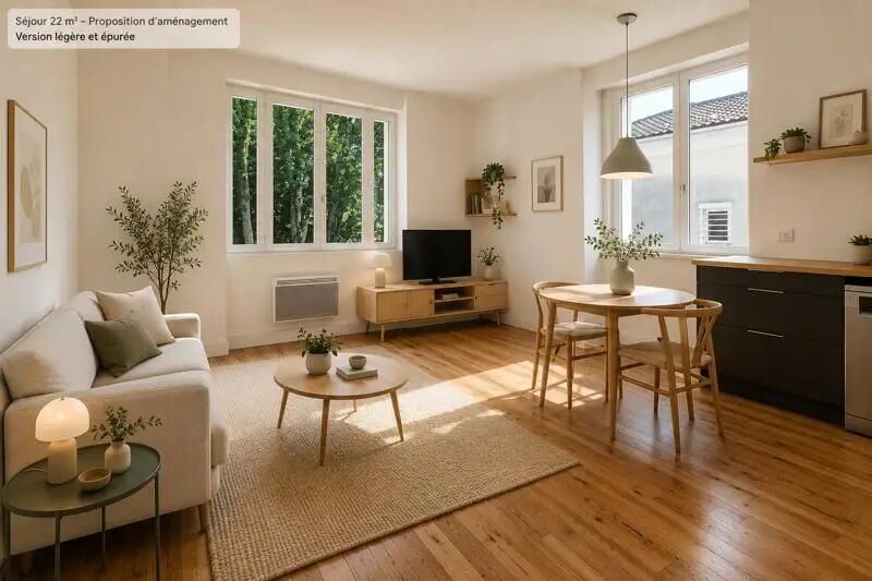 Appartement à vendre, 45m², Mont-de-Marsan