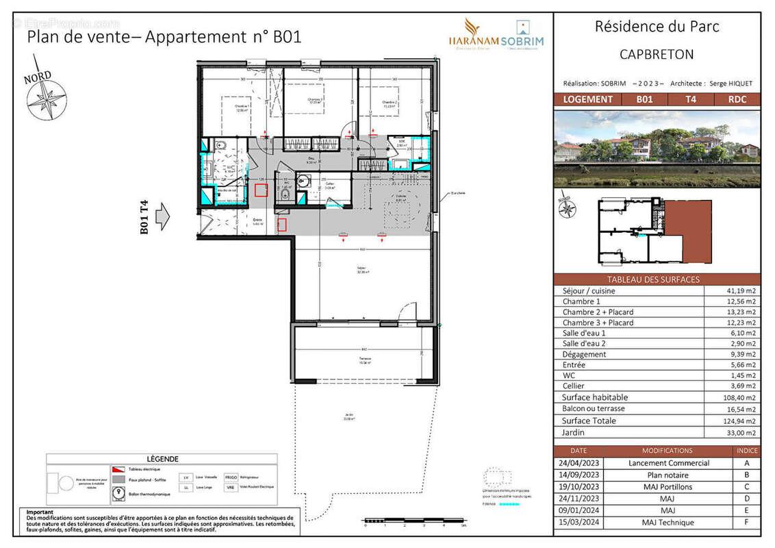 Appartement à vendre, 108m², Capbreton