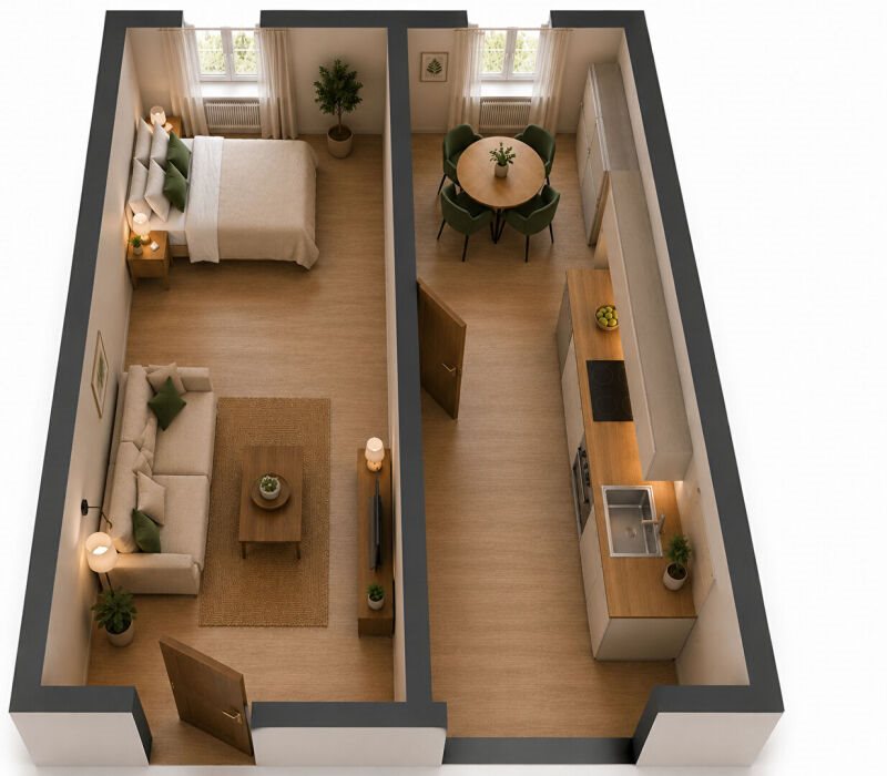 Appartement à vendre, 28m², Champlan