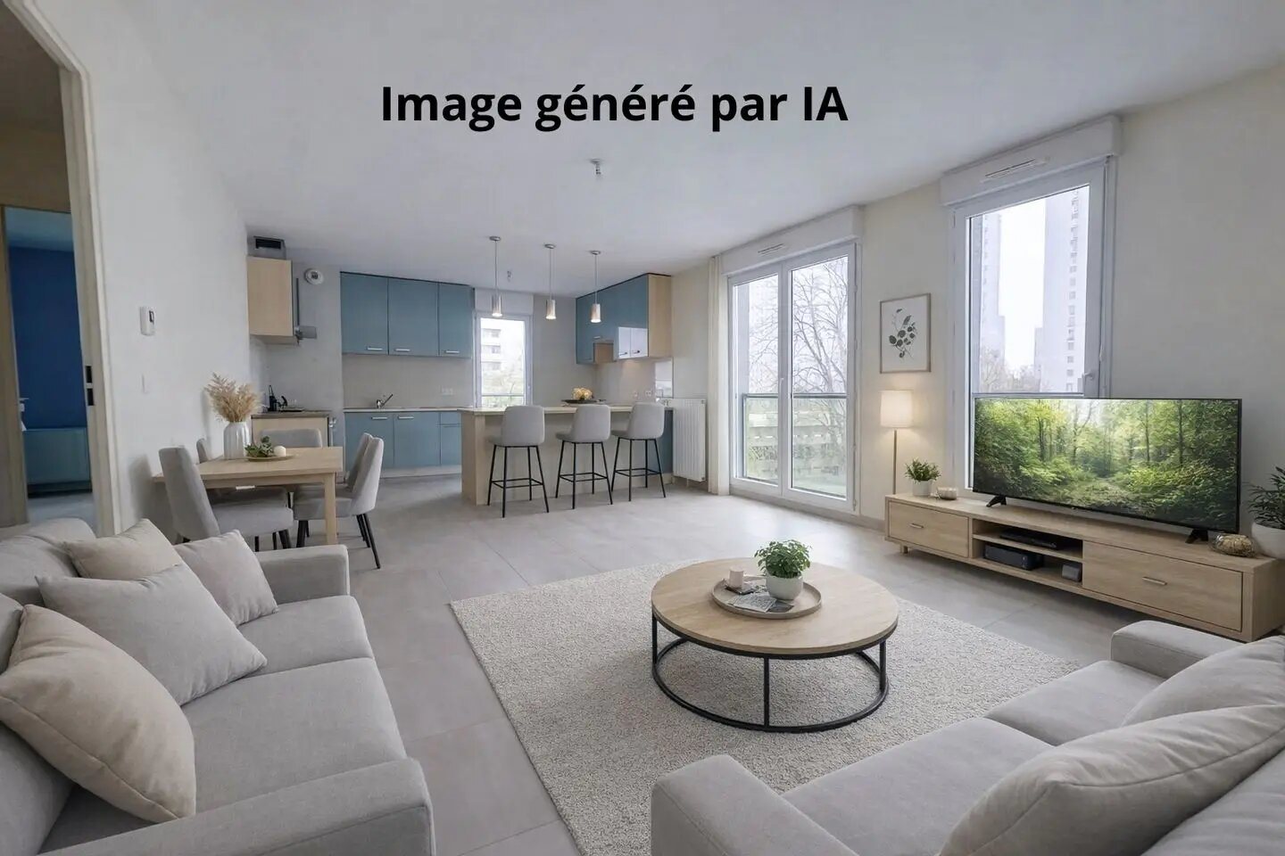 Appartement à vendre, 68m², Bobigny