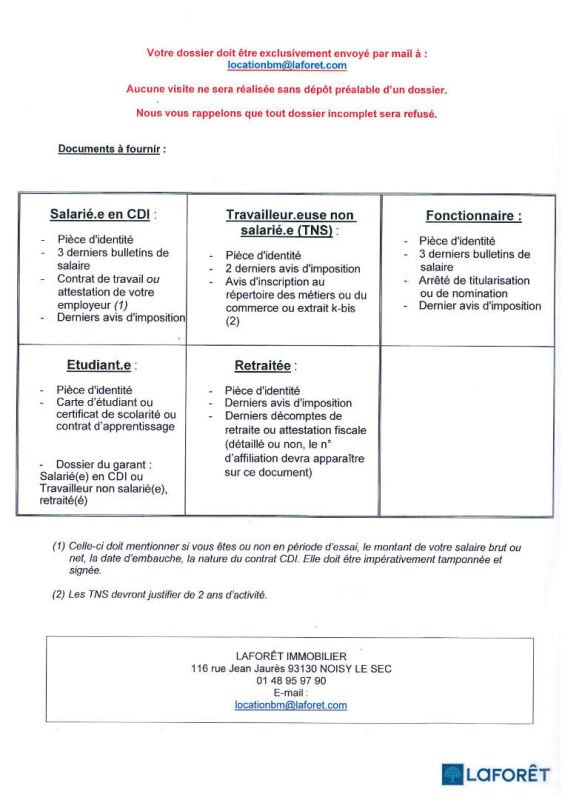 Appartement à louer, 14m², Bondy