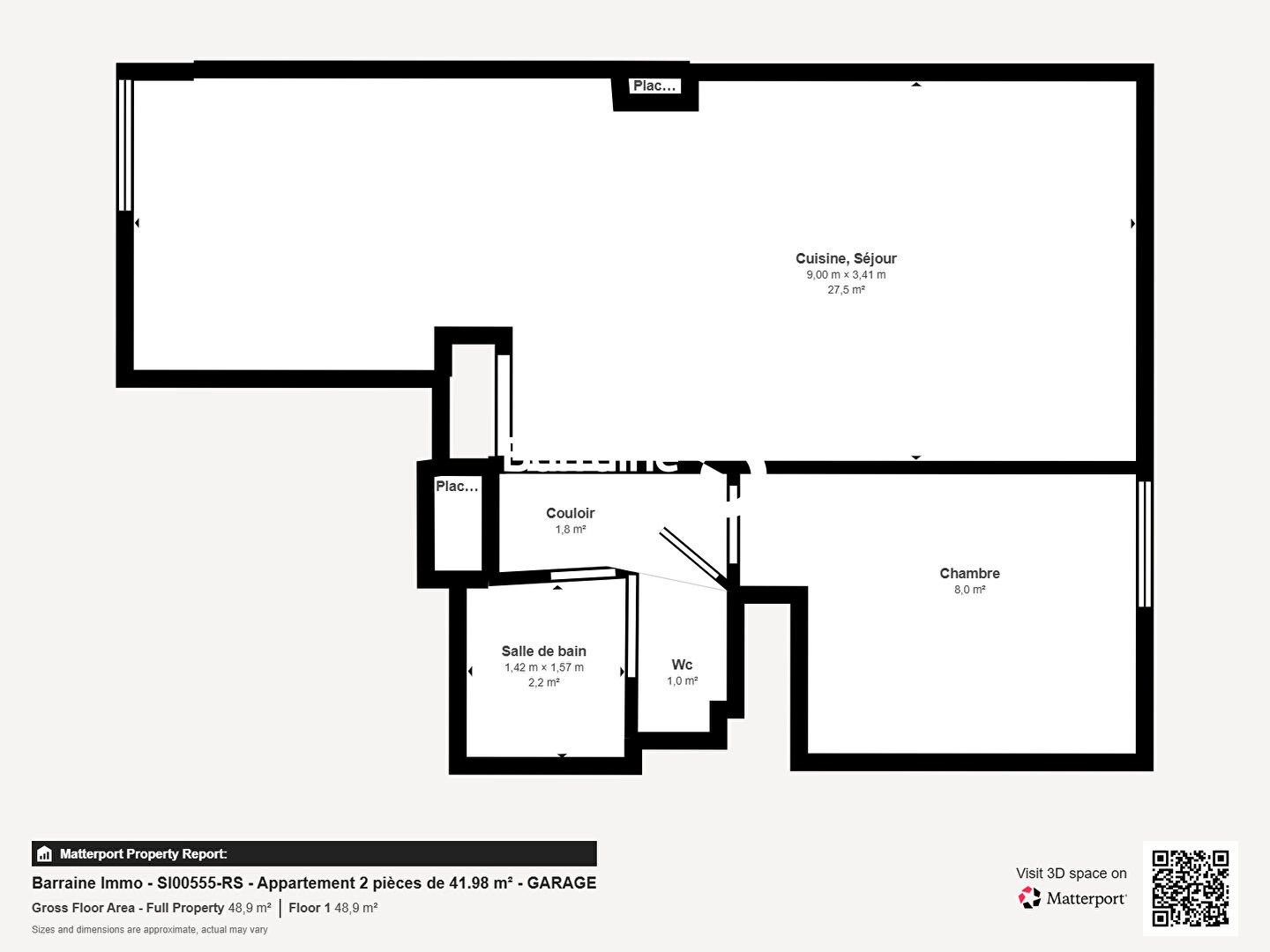 Appartement à vendre, 41m², Brest