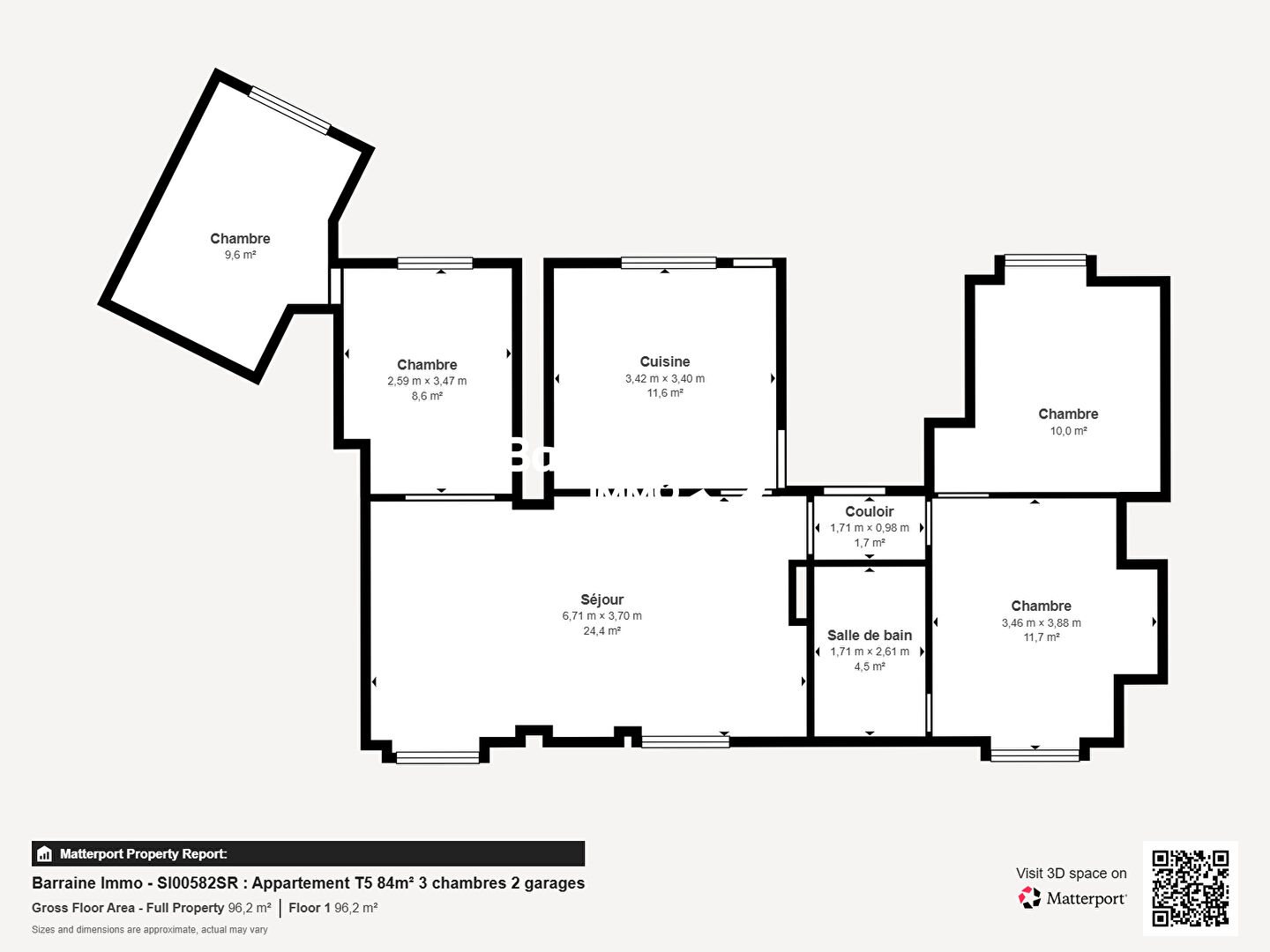 Appartement à vendre, 84m², Brest