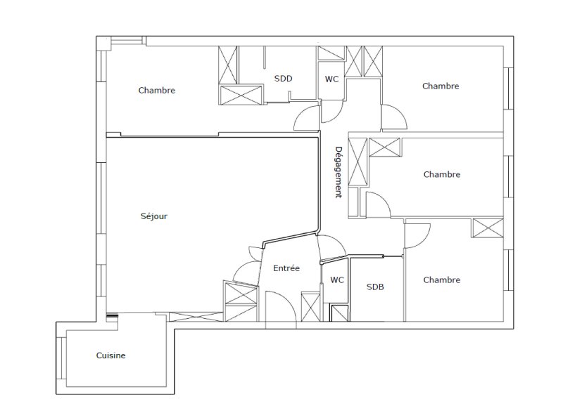 Appartement à vendre, 146m², Levallois-Perret